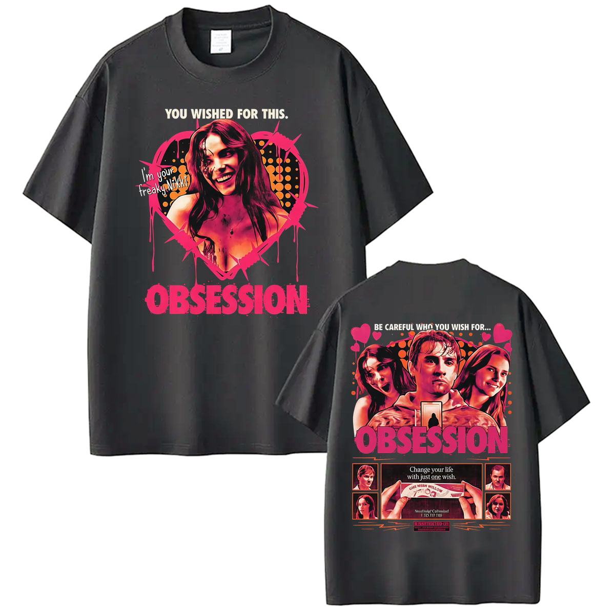 Kaos Film One Wish Willow Obse - Men'S Fashion Pink Shirt ulasan dan harga