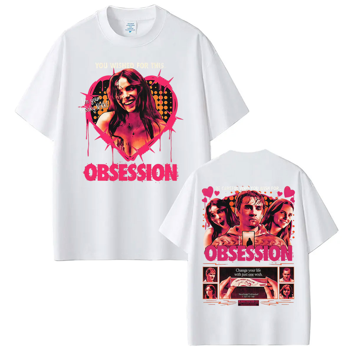 Kaos Film One Wish Willow Obse - Men'S Fashion Pink Shirt ulasan dan harga