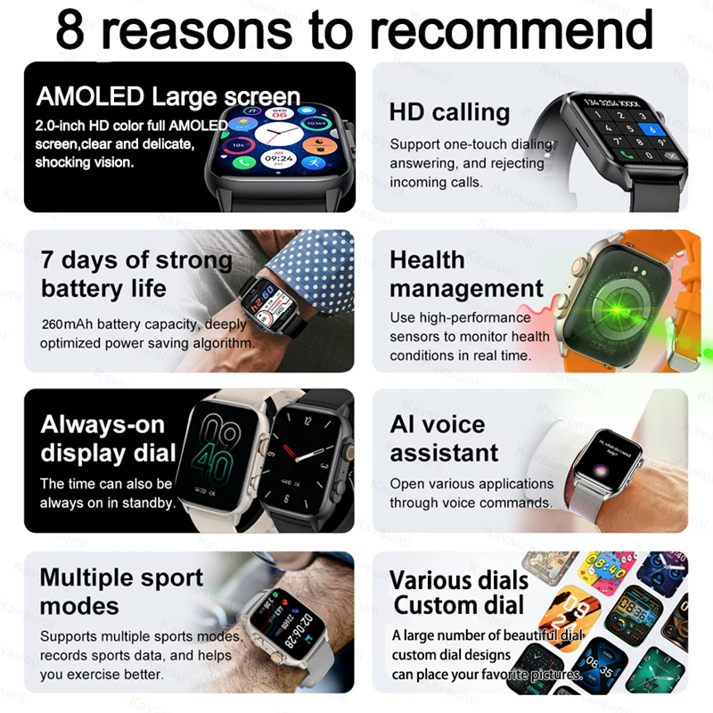 Jam Tangan Pintar Baru Pria Wa - Men'S Fashion App ulasan dan harga