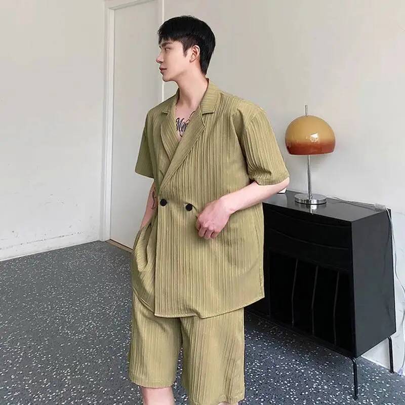 LUZHEN Setelan Pria Tampan Mus - Men'S Fashion 2026 ulasan dan harga