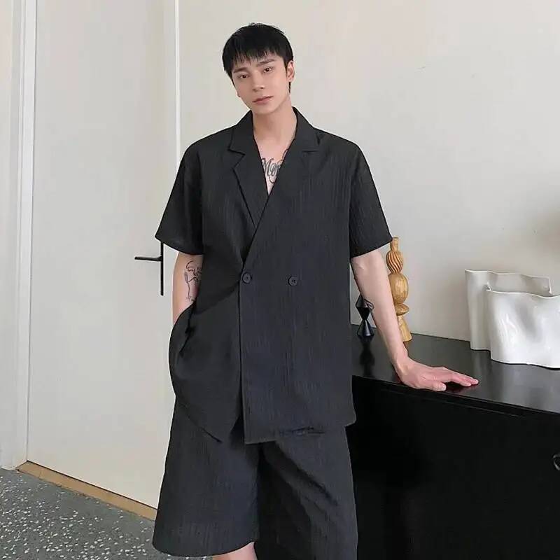 LUZHEN Setelan Pria Tampan Mus - Men'S Fashion 2026 ulasan dan harga