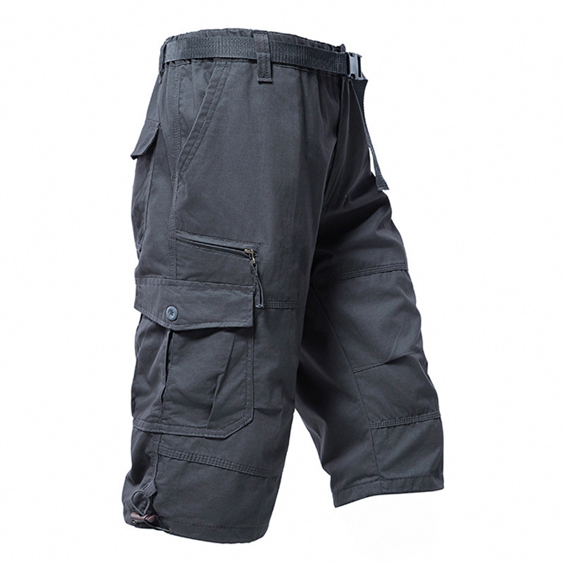 Celana Pendek Pria Katun 3/4 L - Men'S Fashion Loose Pants ulasan dan harga