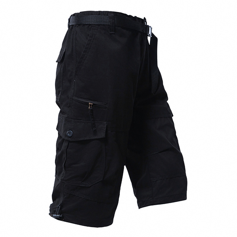 Celana Pendek Pria Katun 3/4 L - Men'S Fashion Loose Pants ulasan dan harga