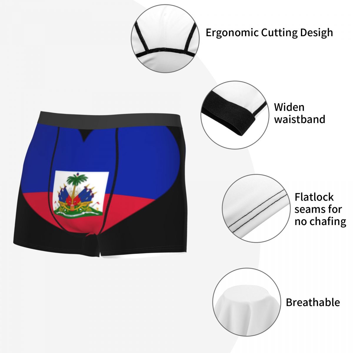 Celana Pendek Boxer Bendera Ha - Men'S Fashion Underwear ulasan dan harga