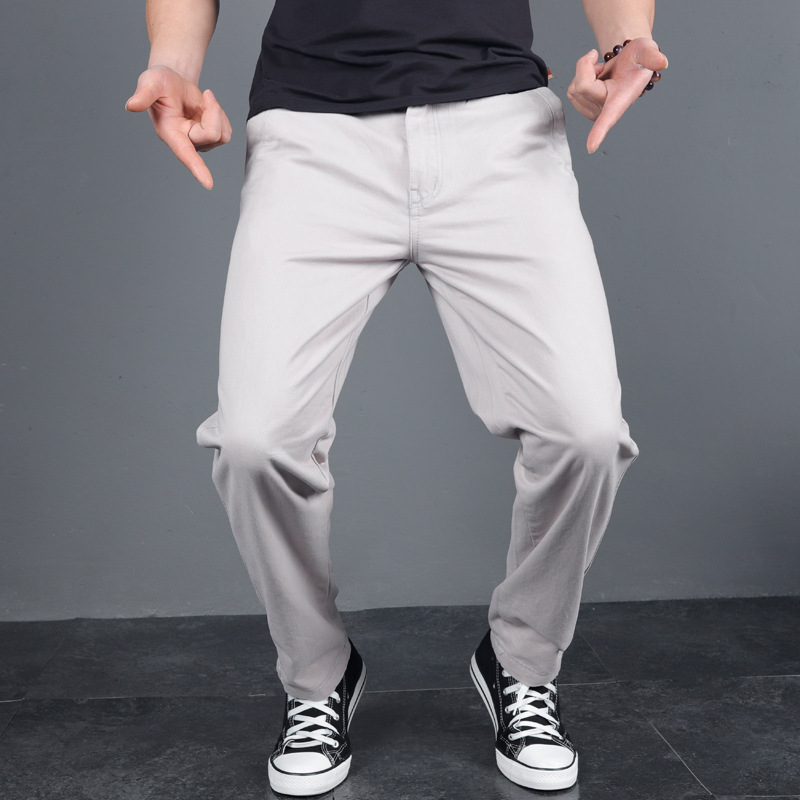 Celana Kasual Solid Musim Semi - Chino Pants Men ulasan dan harga