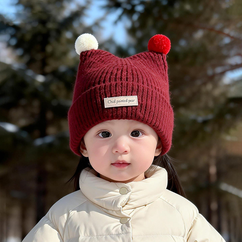 Topi Rajut Bayi 1-4 Tahun Topi - Beanie Winter Hat ulasan dan harga