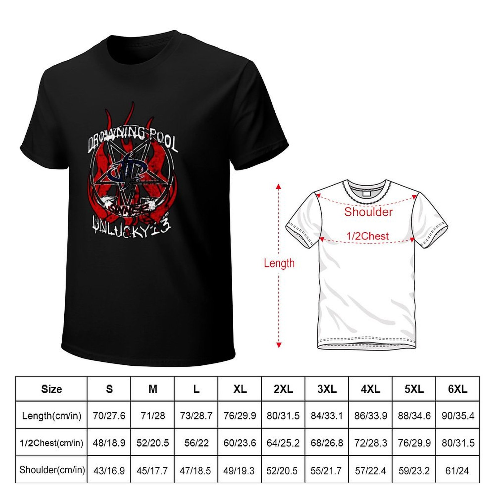 Kaos Drowning Pool Terbaik, Lo - Men'S Fashion Genres ulasan dan harga