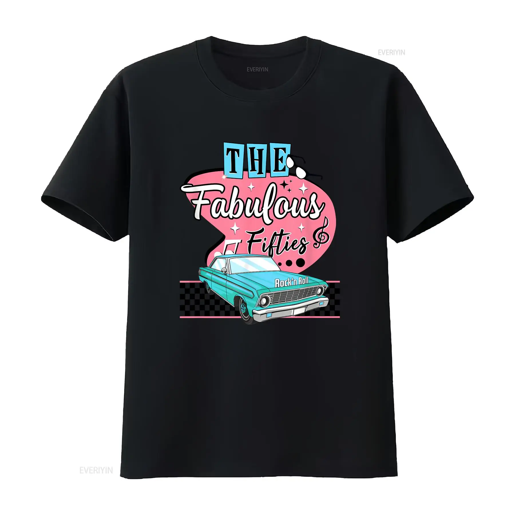 Kaos Vintage The Fabulous Fift - 1950S Fashion Men'S ulasan dan harga