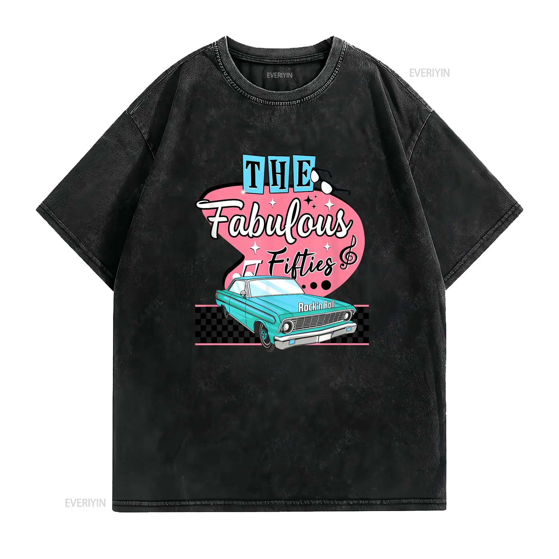 Kaos Vintage The Fabulous Fift - 1950S Fashion Men'S ulasan dan harga