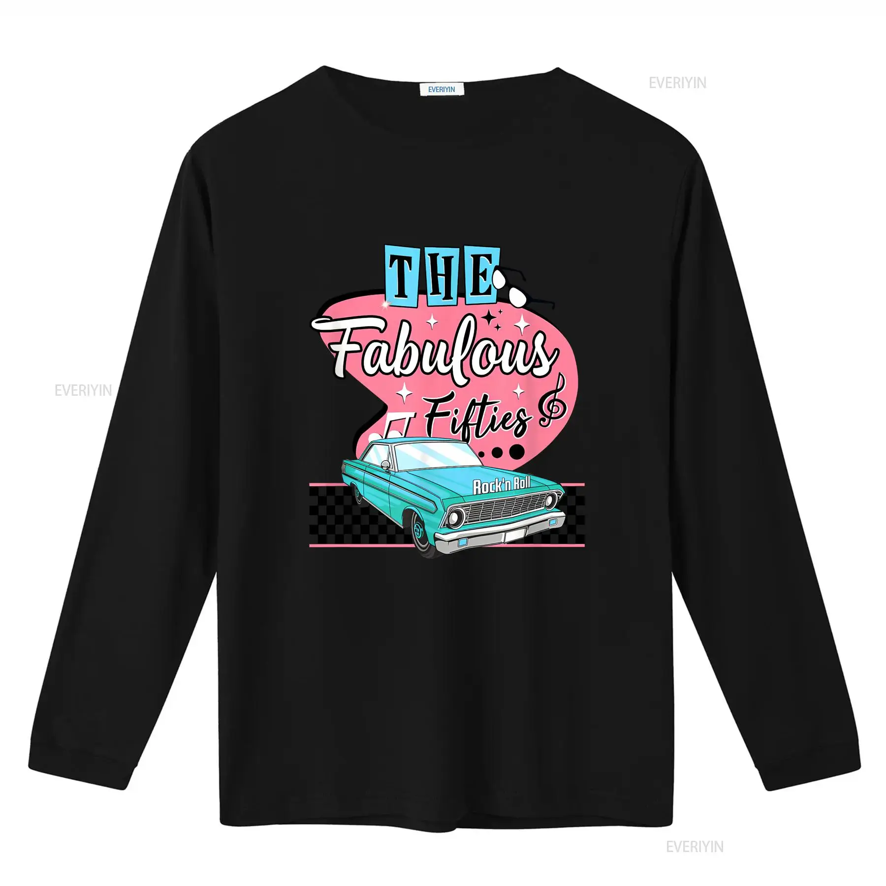 Kaos Vintage The Fabulous Fift - 1950S Fashion Men'S ulasan dan harga