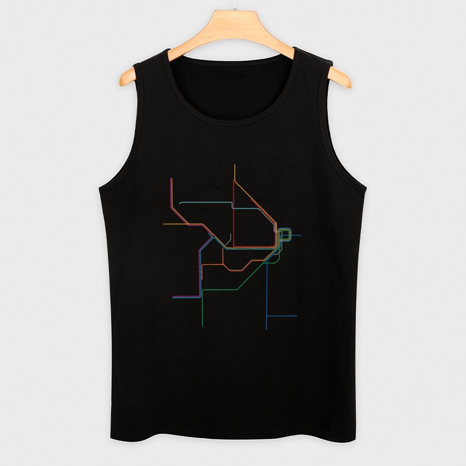 Sydney Train Map Tank Top Fash - Men'S Fashion Sydney ulasan dan harga