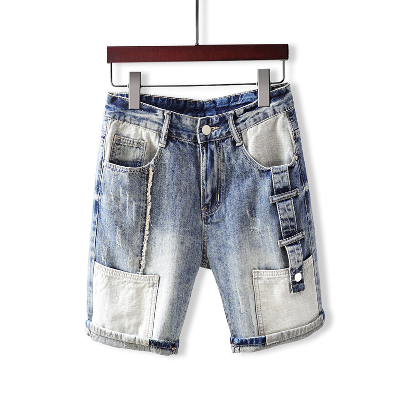 Celana Jeans Pendek Pria denga - Men'S Fashion Loose Pants ulasan dan harga
