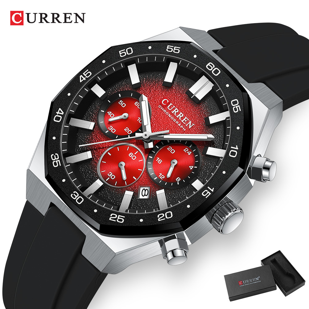 CURREN Jam Tangan Olahraga Pri - Belt Mens Fashion ulasan dan harga