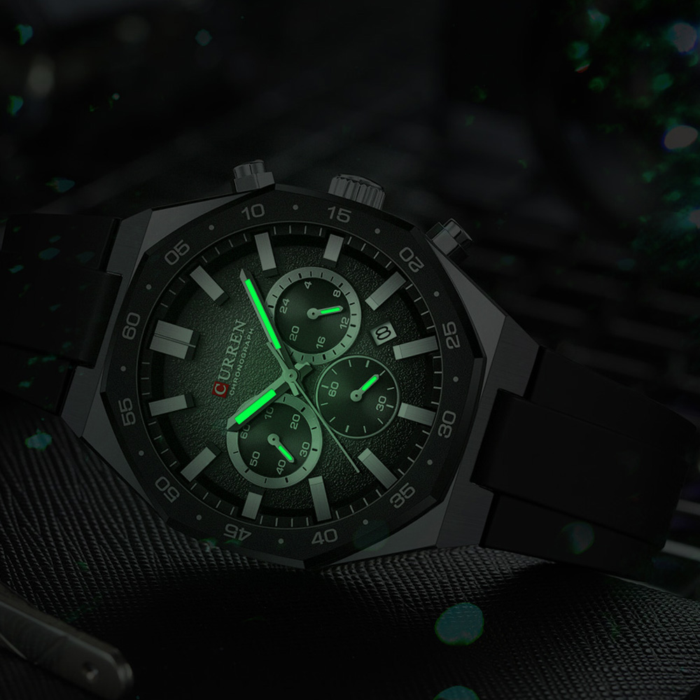 CURREN Jam Tangan Olahraga Pri - Belt Mens Fashion ulasan dan harga