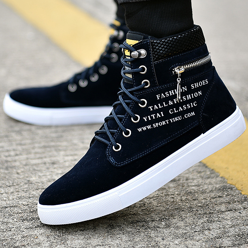 Sepatu Sneakers Pria Hitam Hig - Men'S Fashion Footwear ulasan dan harga