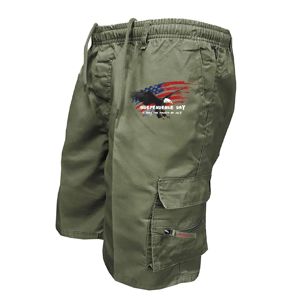 Celana Pendek Kargo Gaya Milit - Men'S Fashion Loose Pants ulasan dan harga