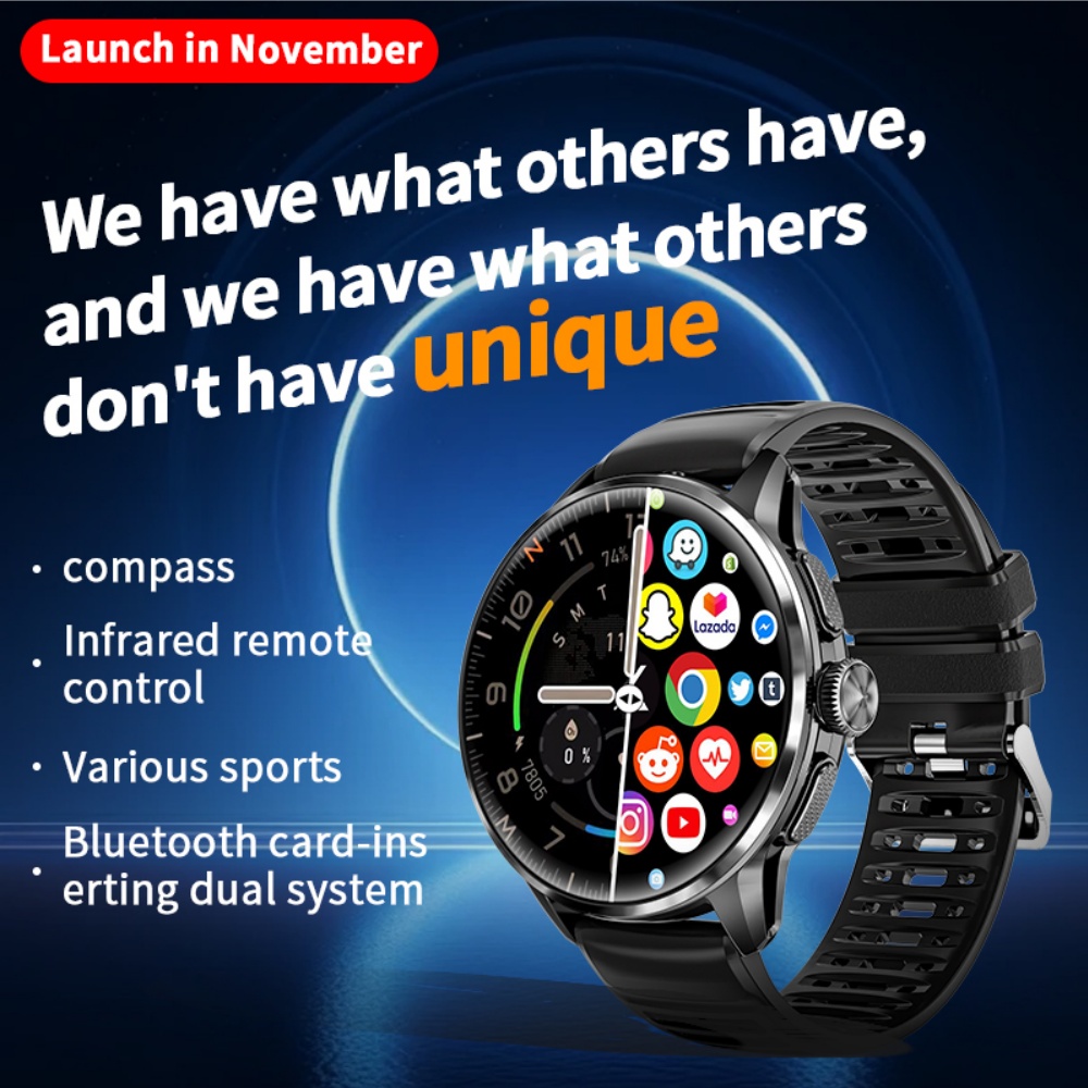 Jam Tangan Pintar Android H100 - Men'S Fashion App ulasan dan harga