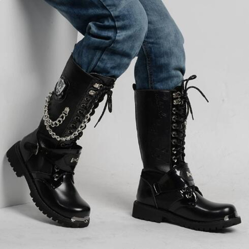 Sepatu Bot Motor Pria Model Mi - Belt Mens Fashion ulasan dan harga
