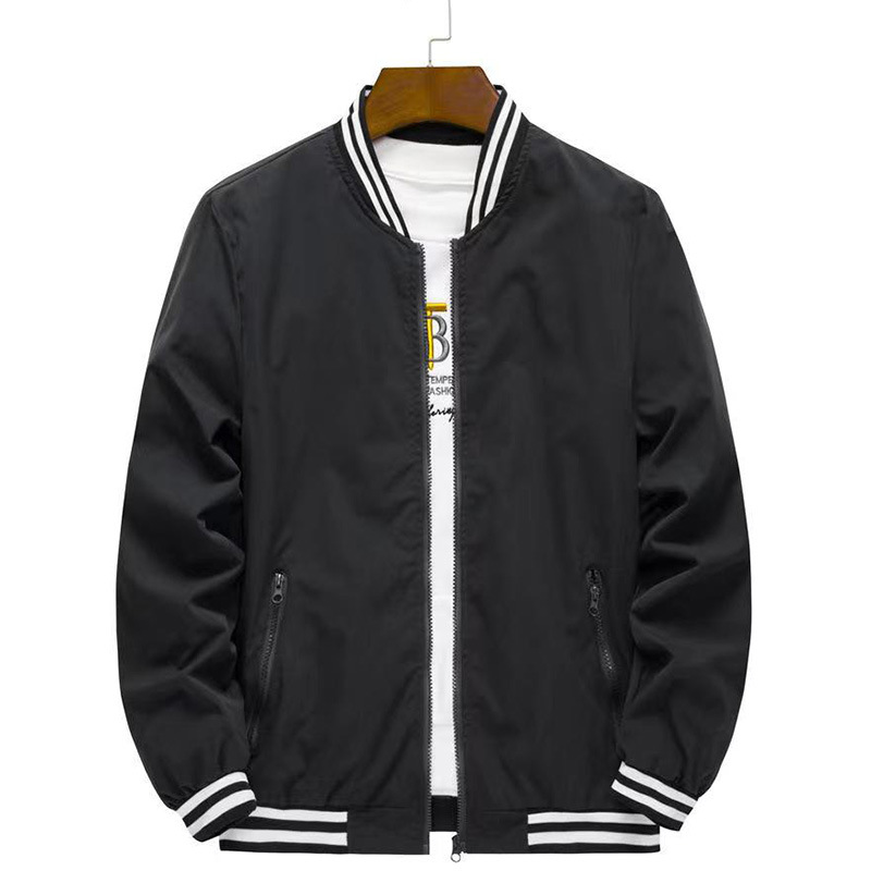 Jaket Baseball Bomber Kasual M - Mens Fashion Bomber Jacket ulasan dan harga