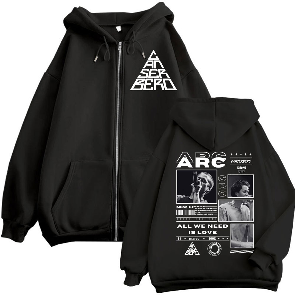 Canserbero Yang Kita Butuhkan  - Mens Fashion Zip Up Hoodies ulasan dan harga